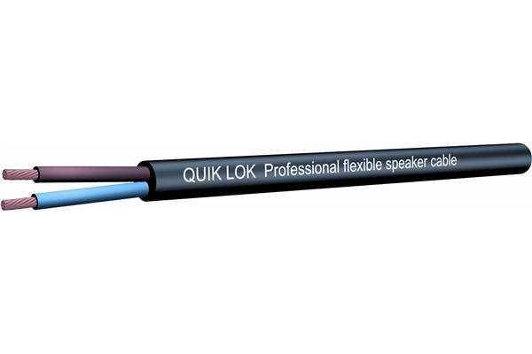 Quik Lok - CA840 CAVO SPEAKERS 2x4 bob.100m
