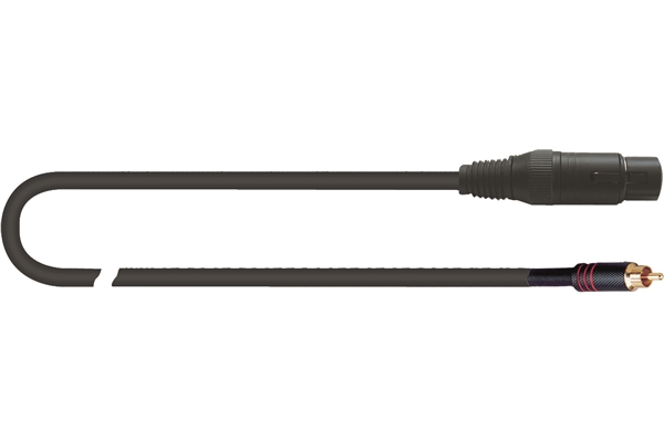 Quik Lok - MCR/616K-3 BK Microphone cable