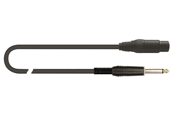 Quik Lok - MCR/612K-1 BK Microphone cable
