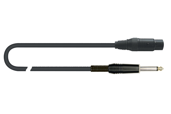 Quik Lok - MCR/612K-6 BK Microphone cable
