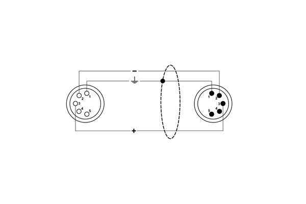 Quik Lok - ITTOP DMX5 1 - DMX connecting cable